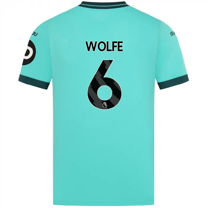 Wolverhampton Wanderers Shirts Store | Wolverhampton Wanderers A 2025-26 Wolves Away Shirt – Adult WOLFE 6 Shirts